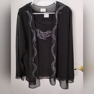 Vintage Rory dressy top & jacket